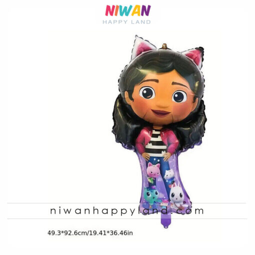 بادکنک فویلی شخصیت گبی