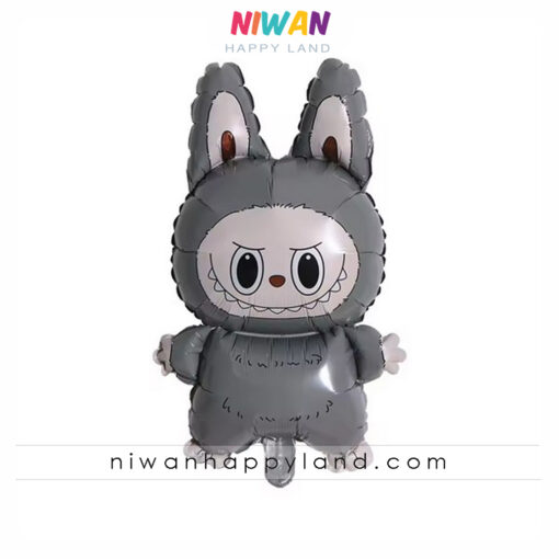 بادکنک فویلی لبوبو طوسی