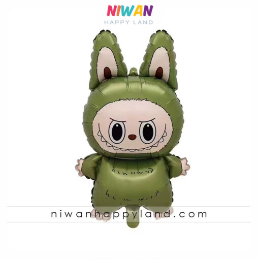 بادکنک فویلی لبوبو سبز