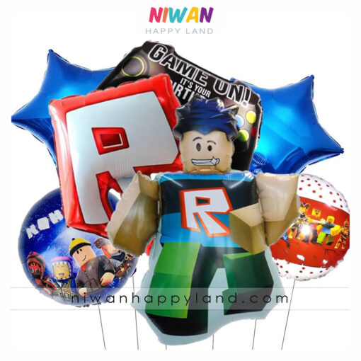 بادکنک فویلی شخصیت روبلاکس