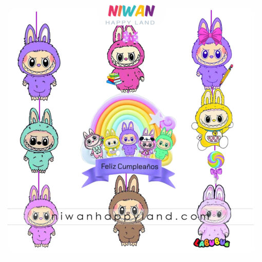 آویز کاغذی لبوبو