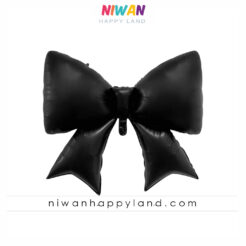 بادکنک فویلی پاپیون مشکی