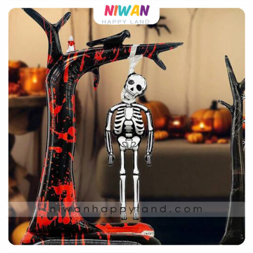 استند بادکنک اسکلت دار زده