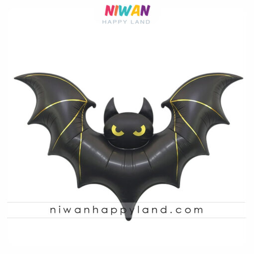 بادکنک فویلی خفاش هالووینی