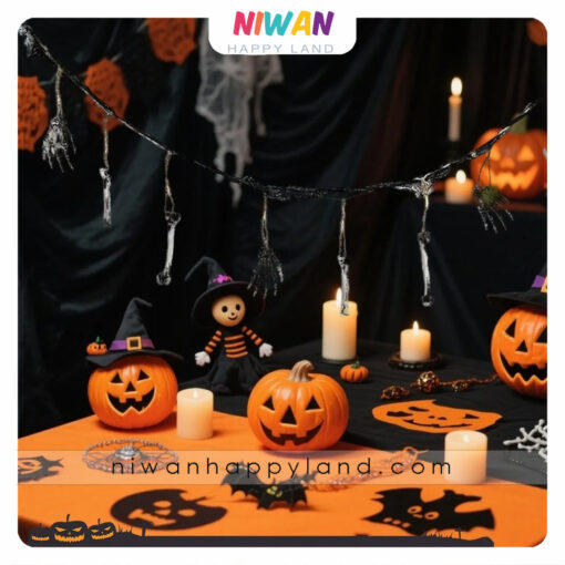 ریسه استخوان و دست هالووین