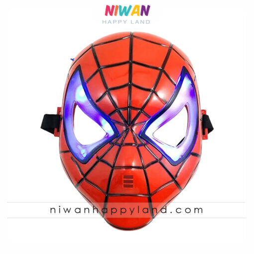 نقاب اسپایدرمن بچگانه چراغ دار