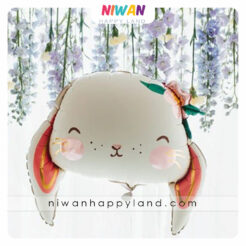 بادکنک فویلی سر خرگوش