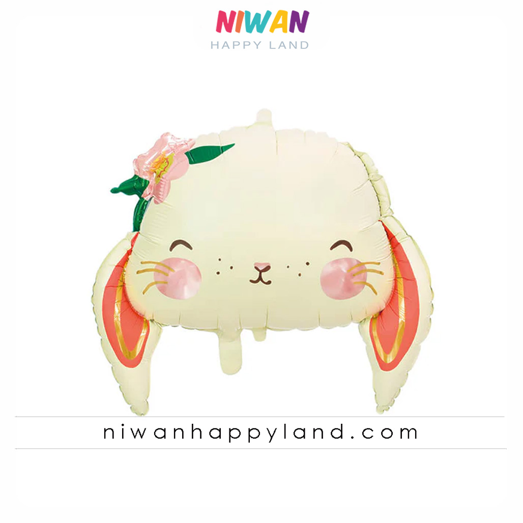 بادکنک فویلی سر خرگوش 1 بادکنک فویلی سر خرگوش