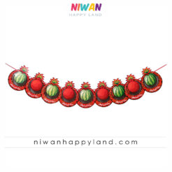 ریسه هندوانه و انار یلدا