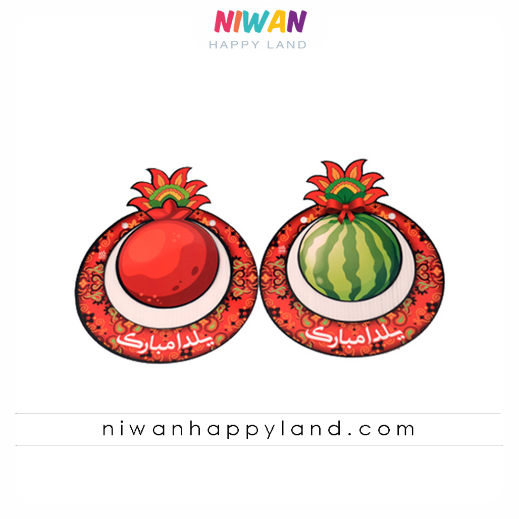 ریسه هندوانه و انار یلدا 2 ریسه هندوانه و انار یلدا