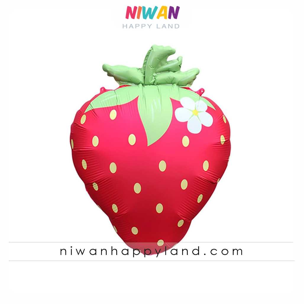 بادکنک فویلی توت فرنگی 1 بادکنک فویلی توت فرنگی