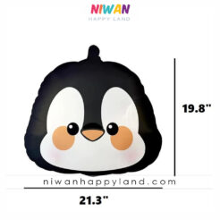 بادکنک فویلی سر پنگوئن