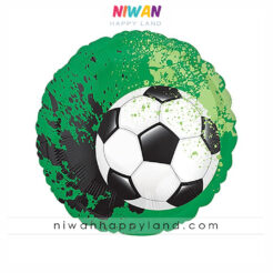 بادکنک فویلی توپ فوتبال سبز