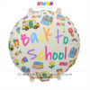 بادکنک فویلی BACK TO SCHOOL