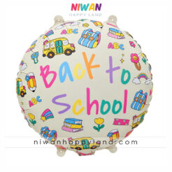 بادکنک فویلی BACK TO SCHOOL